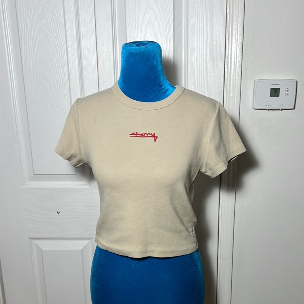 Cherry LA Crop Top Small
